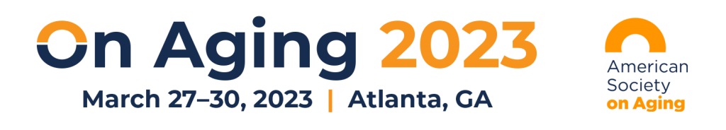 On Aging Conference logo