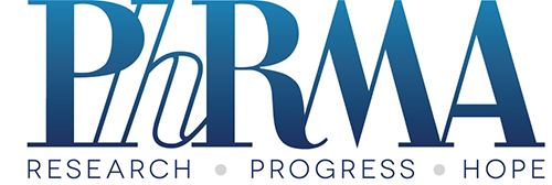 Logo for PhRMA, Pharmaceutical Manufacturers Association