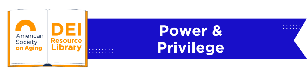 Power & Privilege
