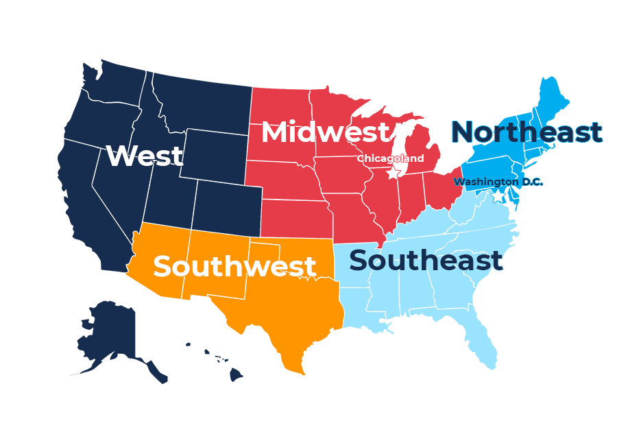 Regional Roundtable Map